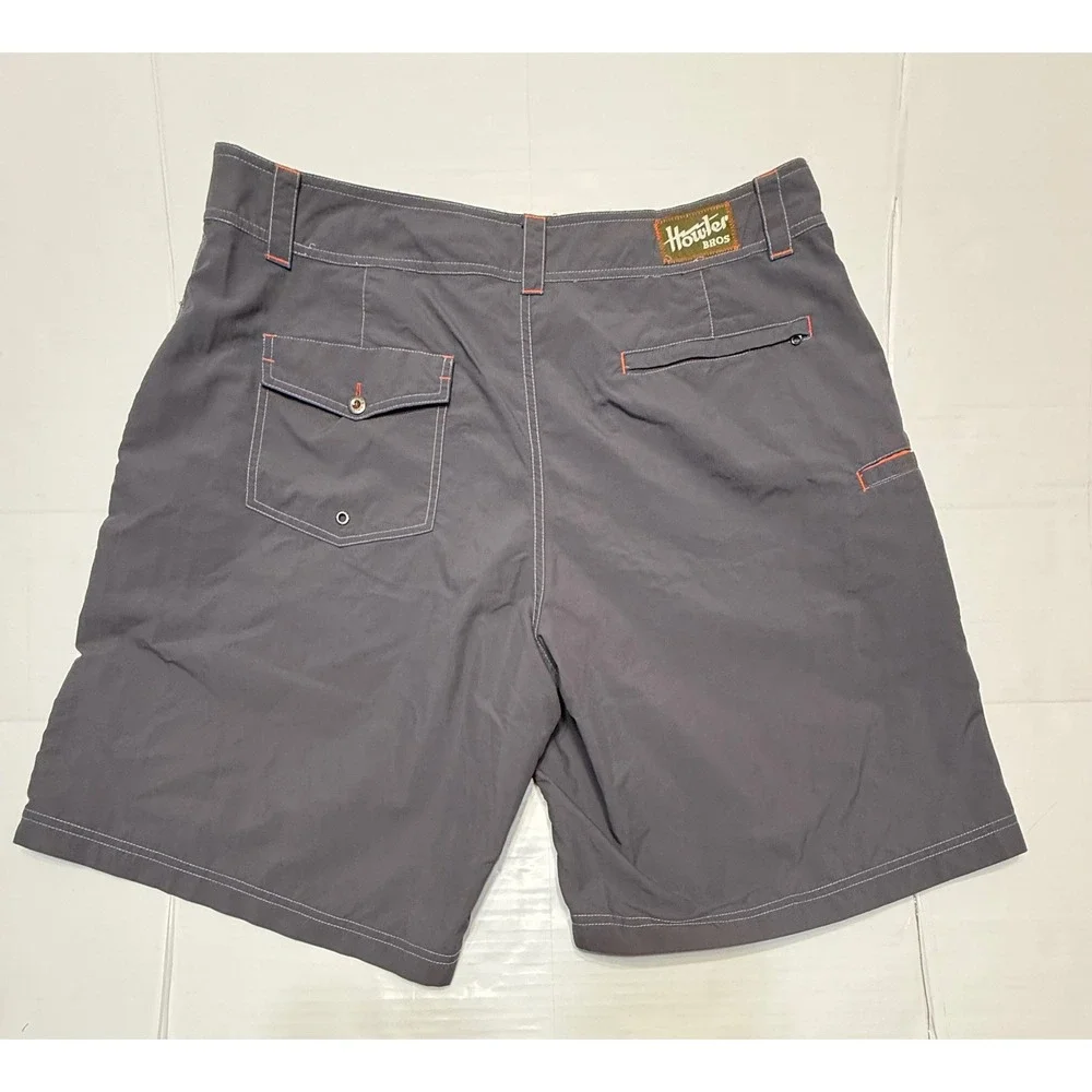 Howler Bros Horizon Hybrid Shorts Mens 38 Gray Nylon Fishing Board Shorts